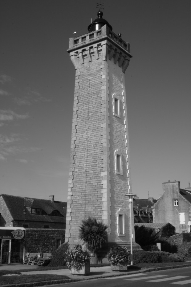 Lighthouse, Roscoff, Brittany; September 2007